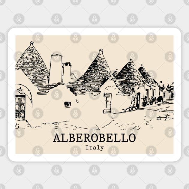 Alberobello - Italy Magnet by Lakeric
